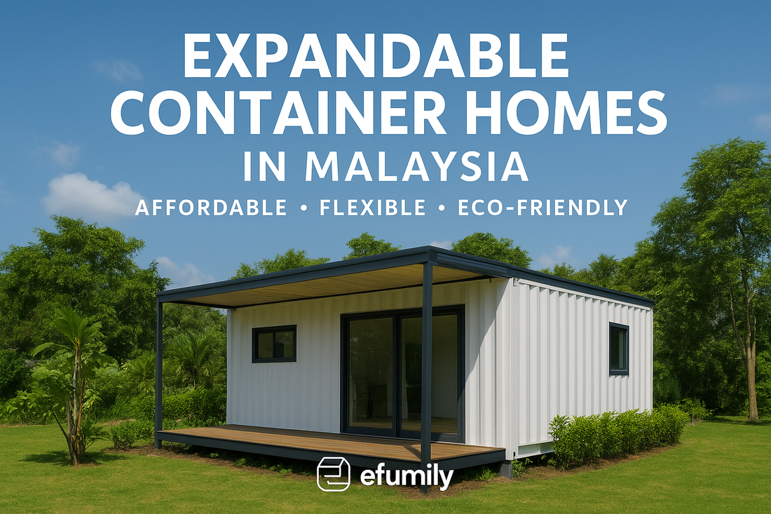 Why Expandable Container Homes Are the Smart Choice in Malaysia Introduction