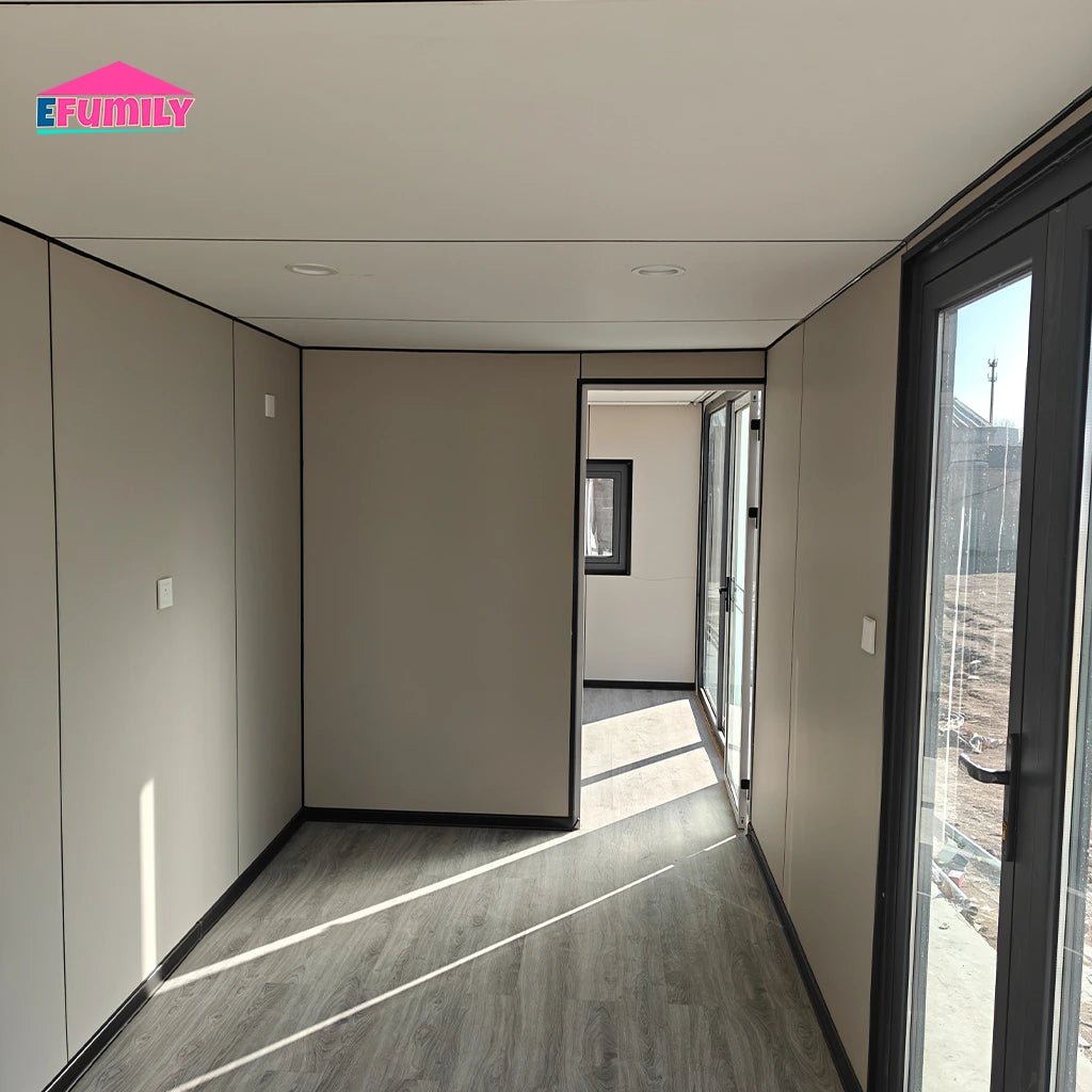 Apple cabin 20ft 40ft empty configuration aluminium 2200*5800*2450 model EAC - Efumily International
