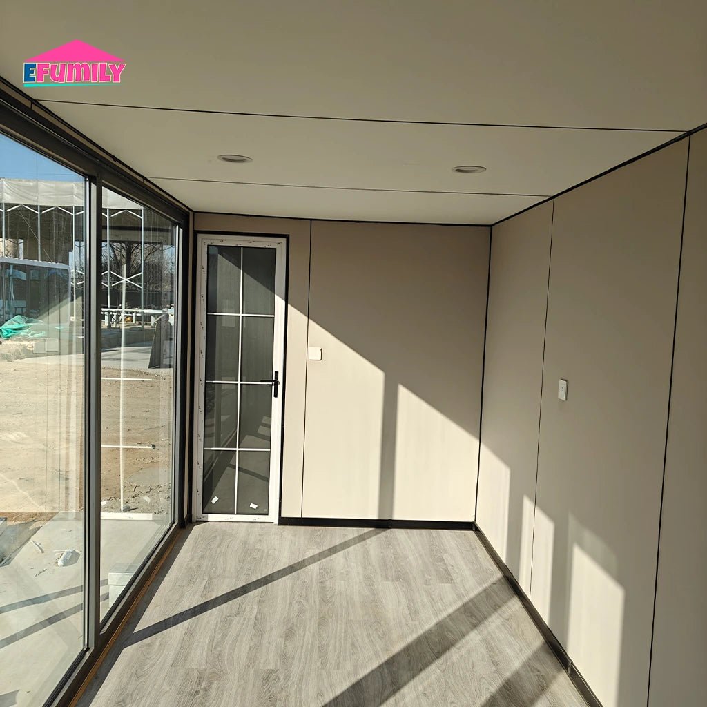 Apple cabin 20ft 40ft empty configuration aluminium 2200*5800*2450 model EAC - Efumily International
