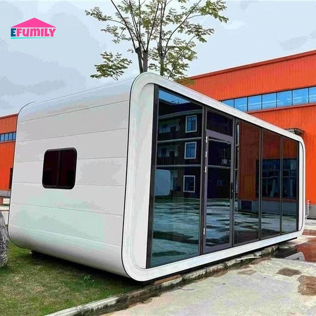 Apple cabin 20ft 40ft empty configuration aluminium 2200*5800*2450 model EAC - Efumily International