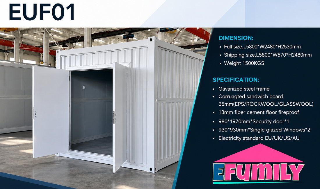EUF01 Expandable House Malaysia: A Flexible Prefab Housing Solution