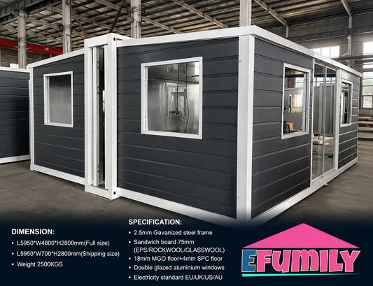 SLM01 Modular Home UK: A New Expandable Housing Solution for Flexible Living