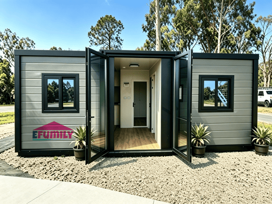 Flat Roof Modular Homes: A Modern Housing Solution for Global Projects - Efumily International