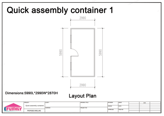Quick Assembly Container House Malaysia: Modular Building Solutions by Efumily - Efumily International