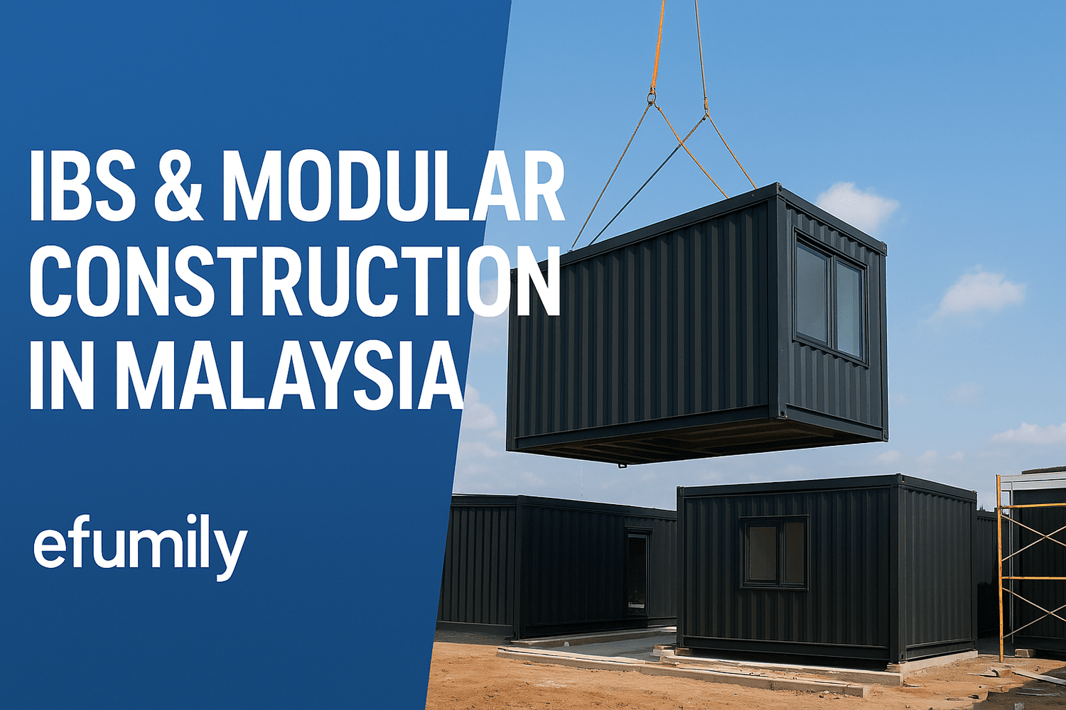 Ibat Modular What Is IBS & Why Malaysia Is Embracing Modular Construction – Efumily ...
