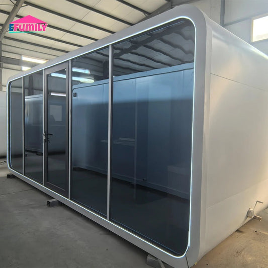 Apple cabin 20ft 40ft empty configuration aluminium 2200*5800*2450 model EAC - Efumily International