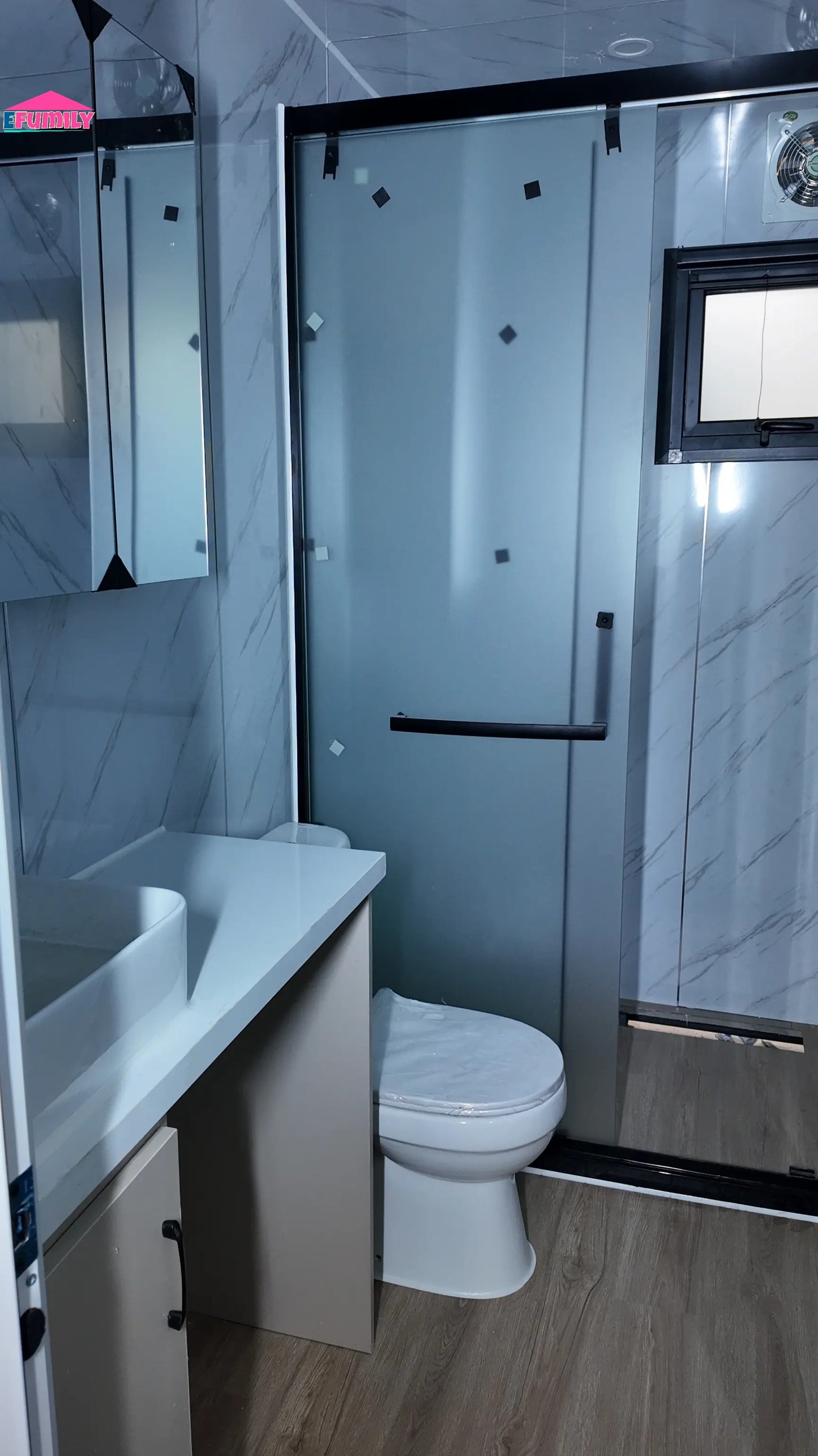 20FT Expandable Flat Roof House  MOQ 2units/40HC