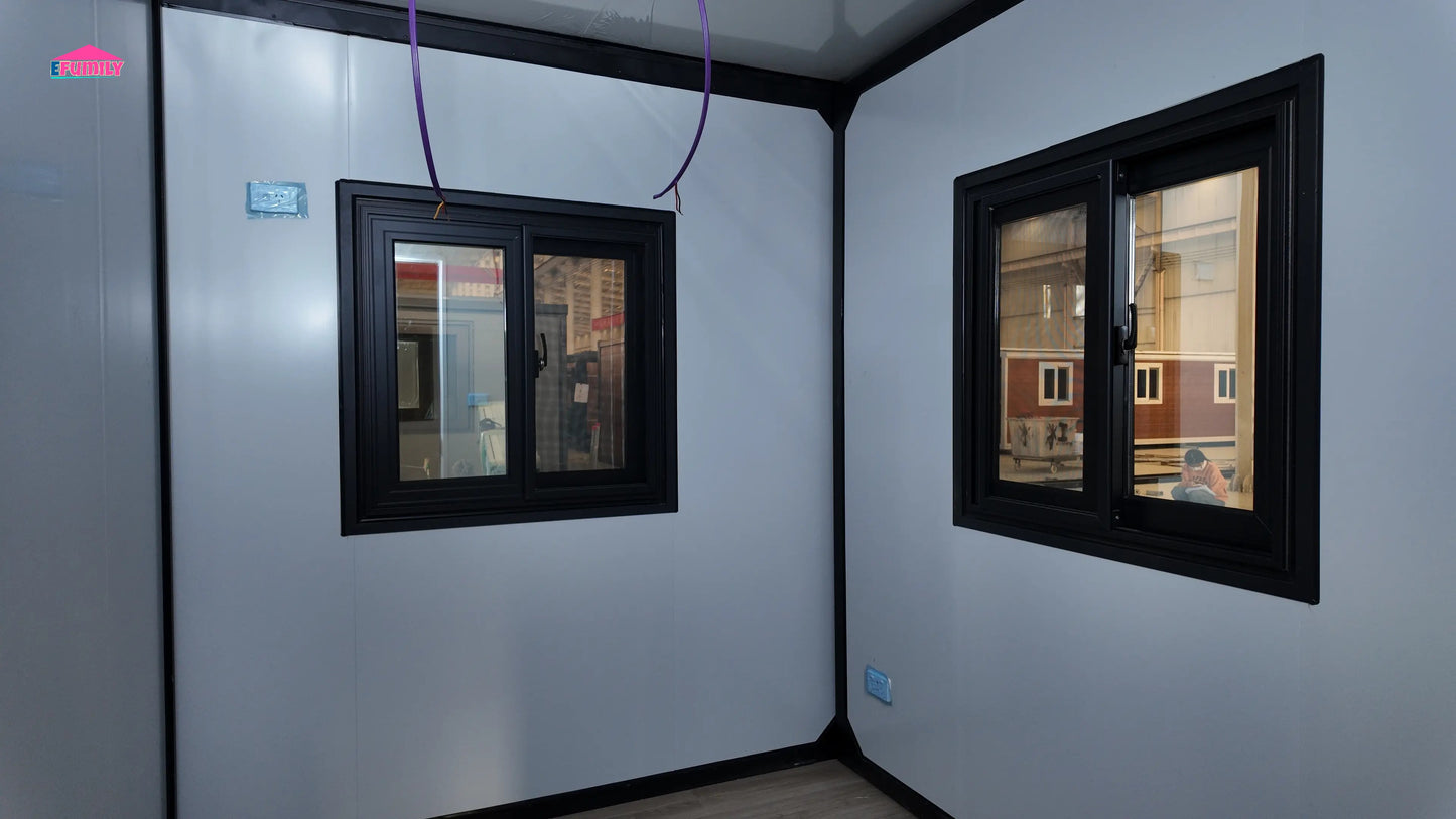 20FT Expandable Flat Roof House  MOQ 2units/40HC