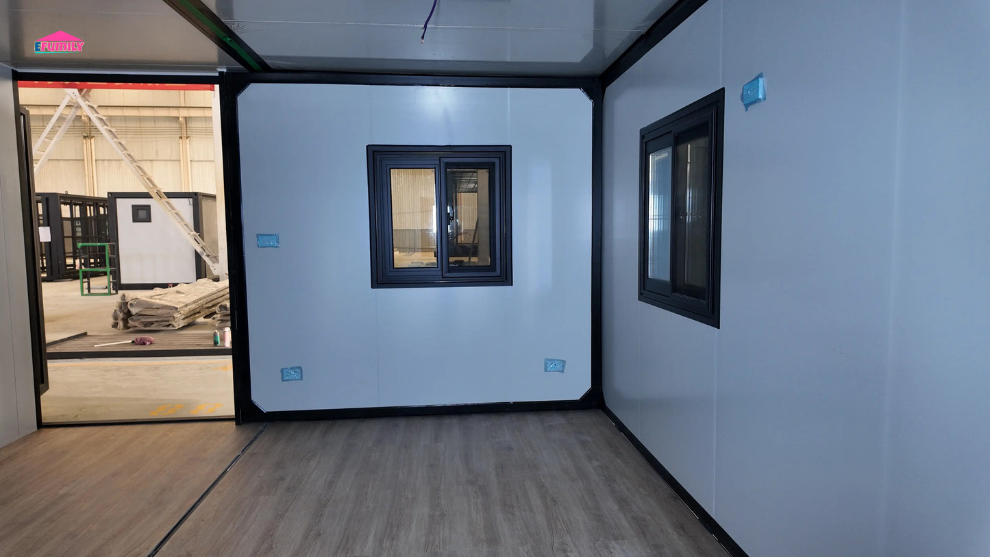 20FT Expandable Flat Roof House  MOQ 2units/40HC