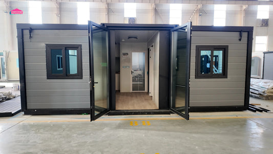 20FT Expandable Flat Roof House  MOQ 2units/40HC
