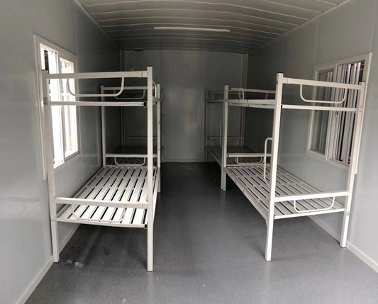 Foldable bunk bed 880*1920mm made of iron - Efumily International